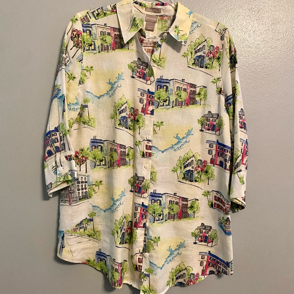 Chico’s button down top